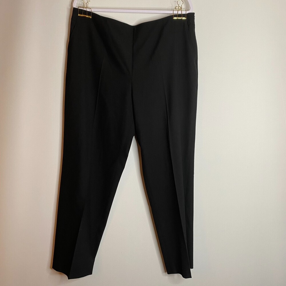 Talbots NWT Dress Pant Pockets Zip Side Closure Stretch Size 18